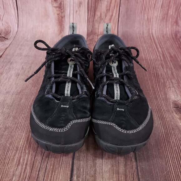 Merrell Contour Glove Black Womens Size 9 Barefoot Suede Trail Running Shoes - Picture 4 of 14